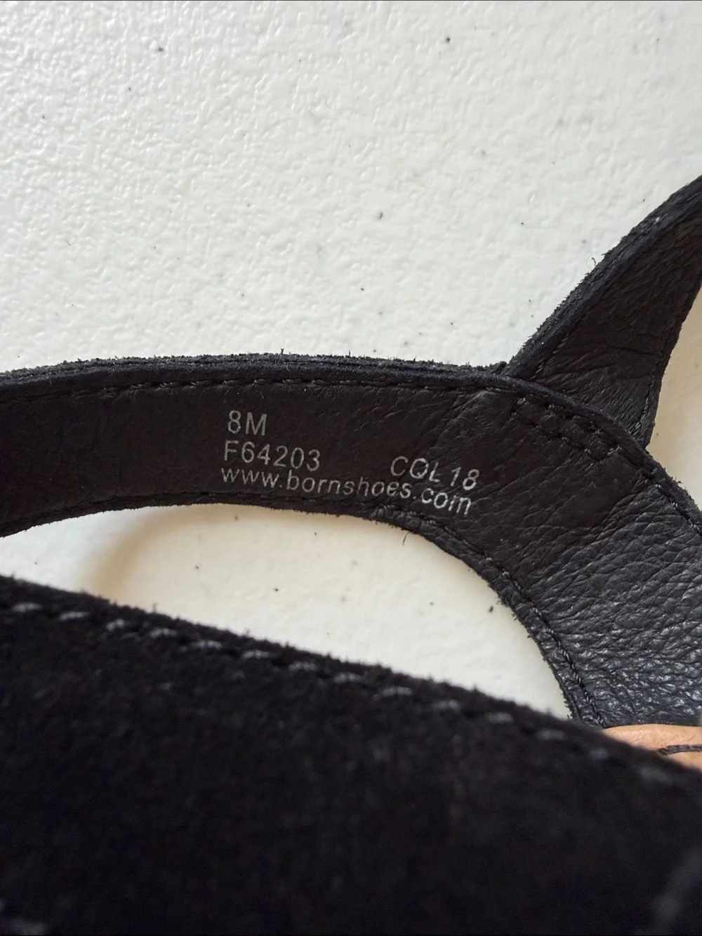 Born Black Bow Espadrille Wedge Sandals